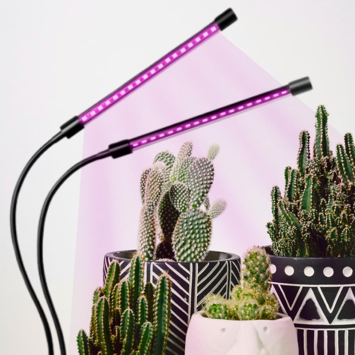 Smart LED Grow Lights - Full Spectrum Plant Light with Timer