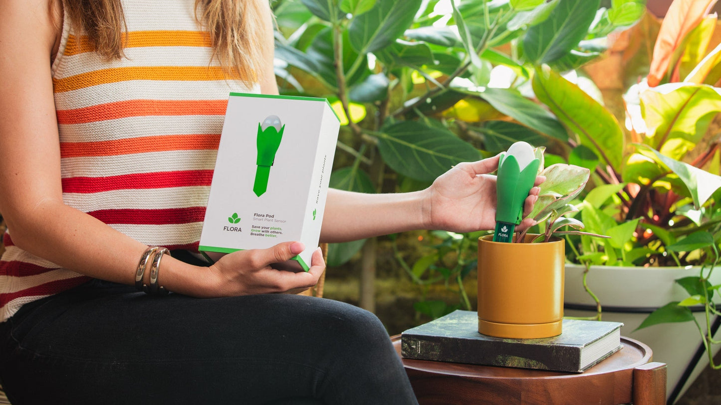 Flora Pod™ - Earth's Smartest Plant Monitor Flora