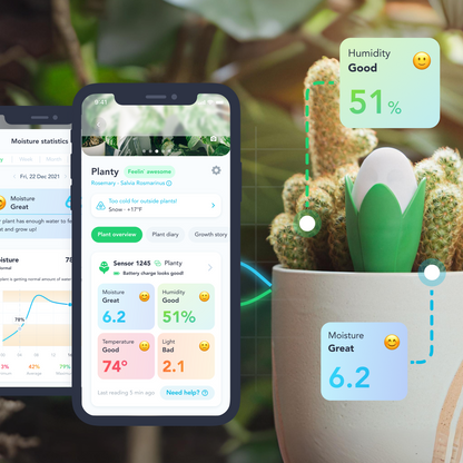Flora Pod™ - Earth's Smartest Plant Monitor Flora