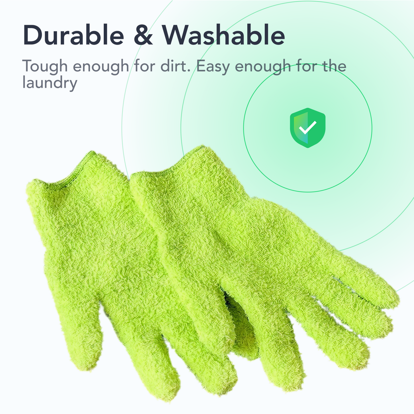Flora Microfiber Dusting Gloves for Houseplants