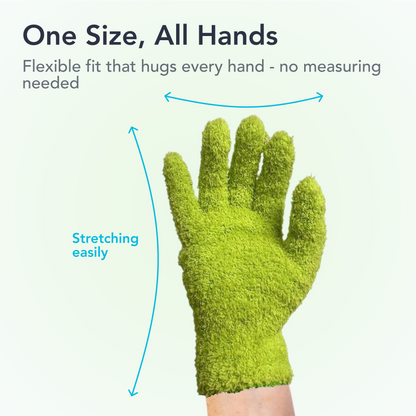 Flora Microfiber Dusting Gloves for Houseplants