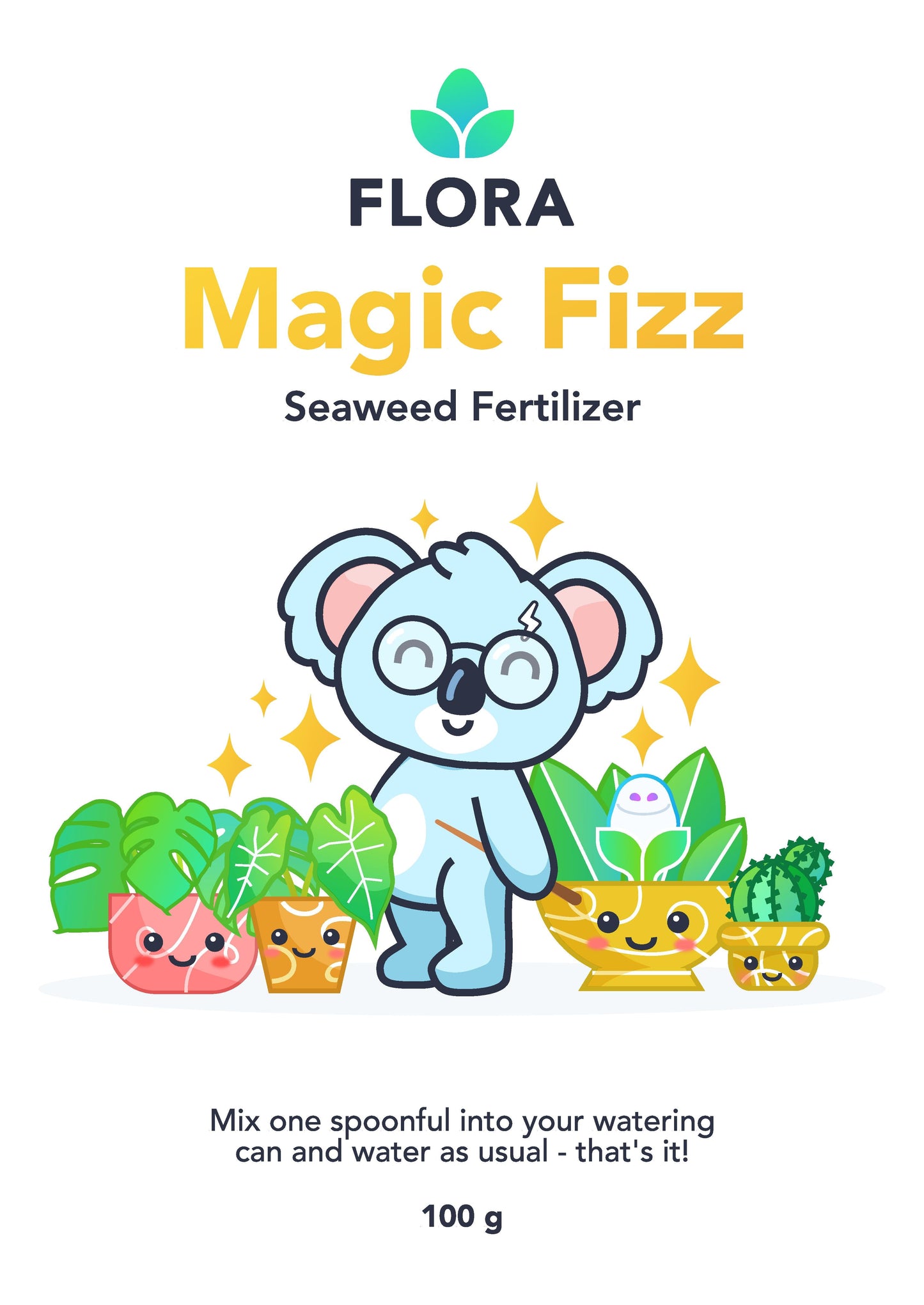 Magic Fizz - Organic Plant Food Flora