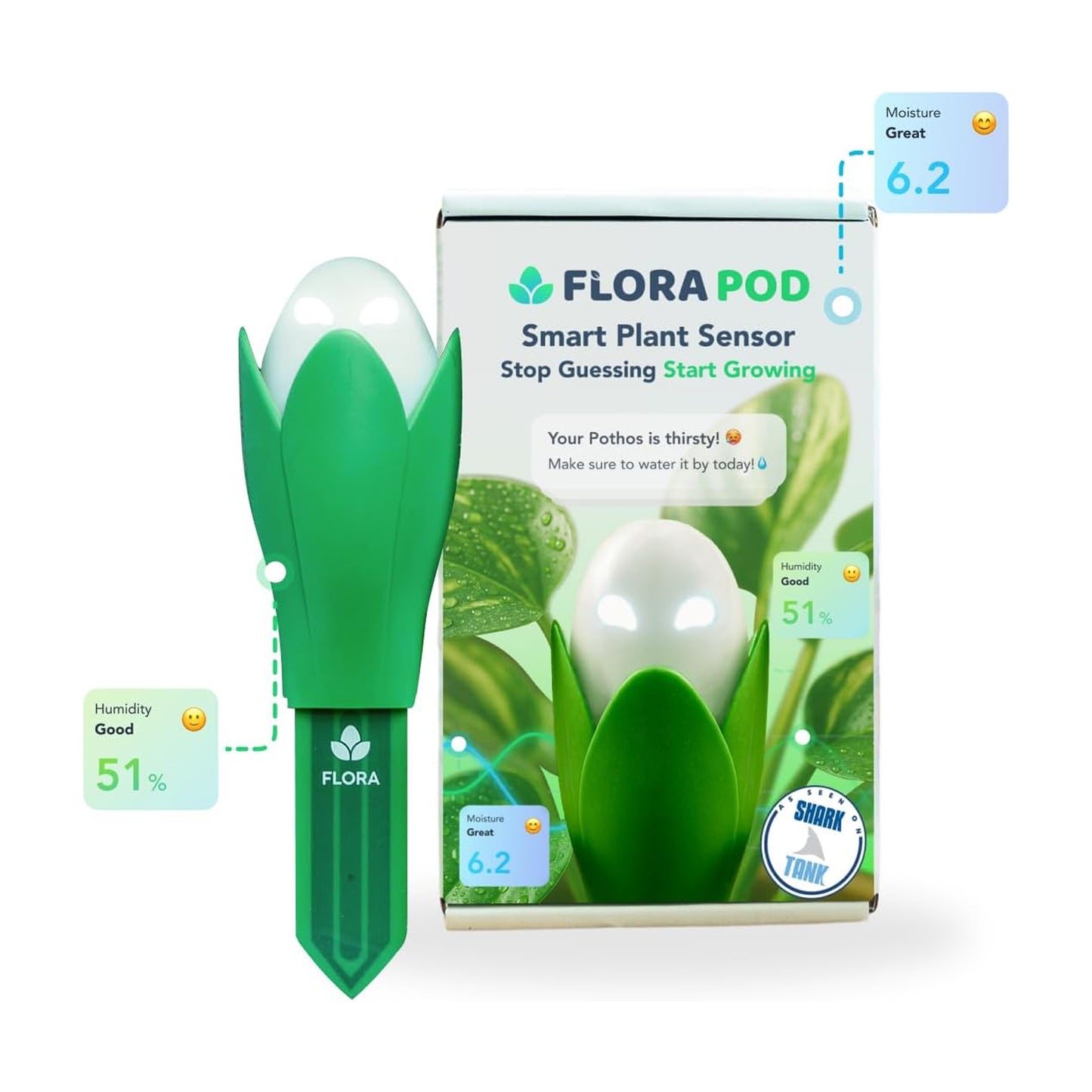 Flora Pod™ - Earth's Smartest Plant Monitor